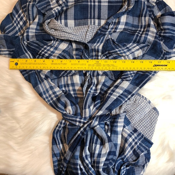Cloth & Stone plaid shirtdress - Picture 6 of 7
